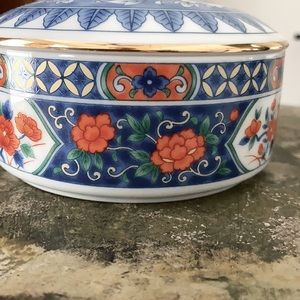 Tiffany Floral Trinket Box